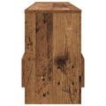 vidaXL Regál na časopisy Staré drevo 102 x 30 x 45 cm