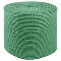 vidaXL Jutové lano 8 mm Zelená 100% Tossa juta