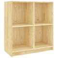 vidaXL Komoda 70x33x76 cm, borovicový masív
