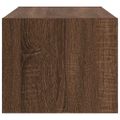 vidaXL TV stolíky 2 ks hnedý dub 60x31x25,5 cm spracované drevo