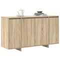 vidaXL Servírovacia skriňa Sonoma dub 135 x 41 x 75 cm