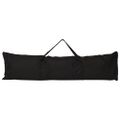 vidaXL Bejzbalová sieť oranžovo-čierna 219x107x212 cm oceľ a polyester