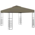 vidaXL Záhradný stan 3x3 m, sivohnedý 180 g/m²