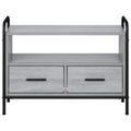vidaXL TV skrinka 67,5 x 33 x 50 cm Sivý Sonoma Kompozitné drevo