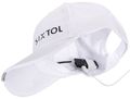 Kšiltovka s LED svetlom B-CAP 25lm, nabíjacia, USB, univerzálna veľkosť, biela SIXTOL