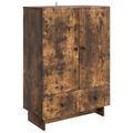 vidaXL Servírovacia skriňa Údený Dub 66 x 34,5 x 95 cm