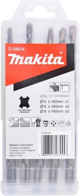 Makita sada vrtákov SDS Plus 5 ks