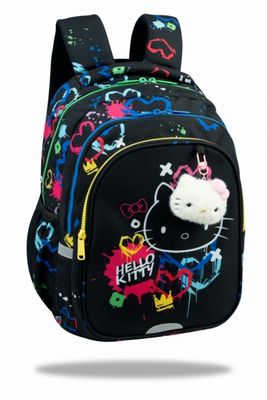 Školská taška Jerry 38 cm Hello Kitty Neon Black