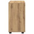 vidaXL Set kabinetov do kúpeľne TULUM Remeselný dub 60 x 34 x 63 cm