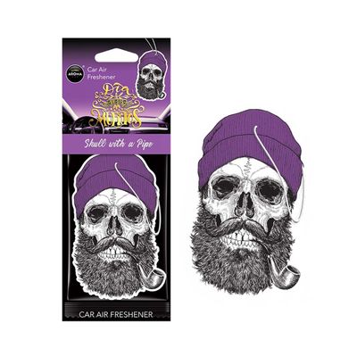 Osviežovače vzduchu AROMA CAR MUERTOS Skull with a Pipe Coral Stuff