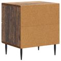 vidaXL Nočný stolík Staré drevo 43 x 34,5 x 47,5 cm Kompozitné drevo