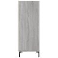 vidaXL Komoda sivý dub sonoma 34,5x32,5x90 cm kompozitné drevo