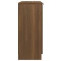 vidaXL Komoda hnedý dub 60x30x70 cm spracované drevo