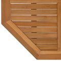 vidaXL Stolová doska 90x90x2,5 cm osemuholník masívne teakové drevo
