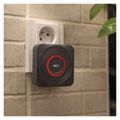 EMOS P5735SS GoSmart strieborný domový bezdrôtový zvonček do zásuvky s WiFi