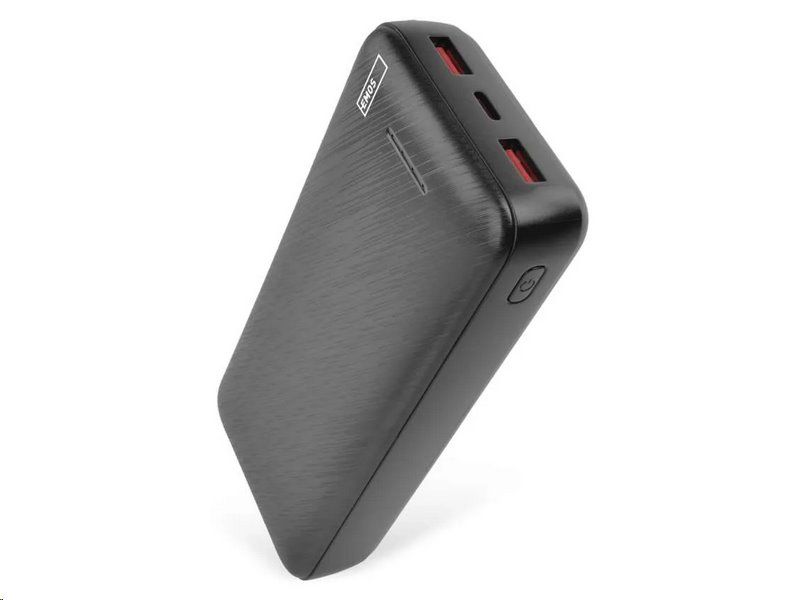 Powerbanka EMOS AlphaQ3, 20 000 mAh, 22,5 W, černá