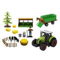 Traktor so zvukom a svetlom s vlečkou a príslušenstvom
