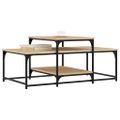 vidaXL Konferenčný stolík dub sonoma 102x60x45 cm kompozitné drevo