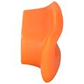vidaXL Lezecká chytka 2 ks Oranžová 100 x 67 x 43 mm PP
