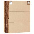 vidaXL Závesná nástenná skrinka Old Wood 69,5x32,5x90 cm