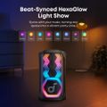 Anker Soundcore Rave 3S/ reproduktor/ Bluetooth/ 200W/ 6,55" woofer/ 2x mikrofon/ černý Bluetooth reproduktor, 200 W, 108 dB, AI Vocal Removal, karaoke, 2× bezdrátový mikrofon, BassUp, Auracast, IPX4, 12 h