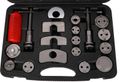 Stláčač brzdových piestov MECHANIC BRAKE SET BLACK 35, sada 35 ks SIXTOL