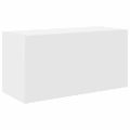 vidaXL Kúpeľňová nástenná skrinka biela 60x25x30 cm kompozitné drevo