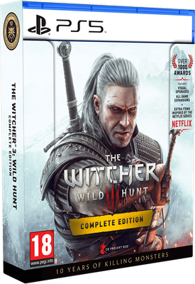PS5 - The Witcher 3: The Wild Hunt - Complete Edition + 10th Anniversary Steelbook