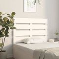 vidaXL Čelo postele biele 100x3x80 cm masívna borovica