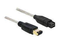 Kábel FireWire 9 pin samec > 6 pin samec 1