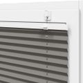 vidaXL plisovaná roleta antracit 40x200 cm Šírka látky 39,4 cm