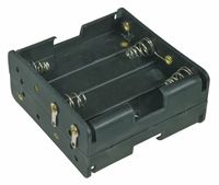 Puzdro batérie  R6x8  vedľa, nad
