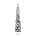 vidaXL Umelý vianočný stromček Zelená 300 cm PVC, oceľ a plast