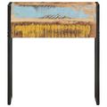 vidaXL Kvetináč 60x20x68 cm masívne recyklované drevo