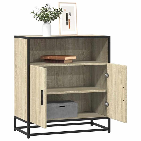 vidaXL Komoda dub sonoma 68x35x76 cm kompozitné drevo