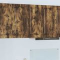 vidaXL Dvierka na umývačku Kalmar Dymová dub 80 x 31 x 80 cm