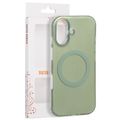 Puzdro Tecto Shield Mistiq Mag pre iPhone 17 6,3" olivové