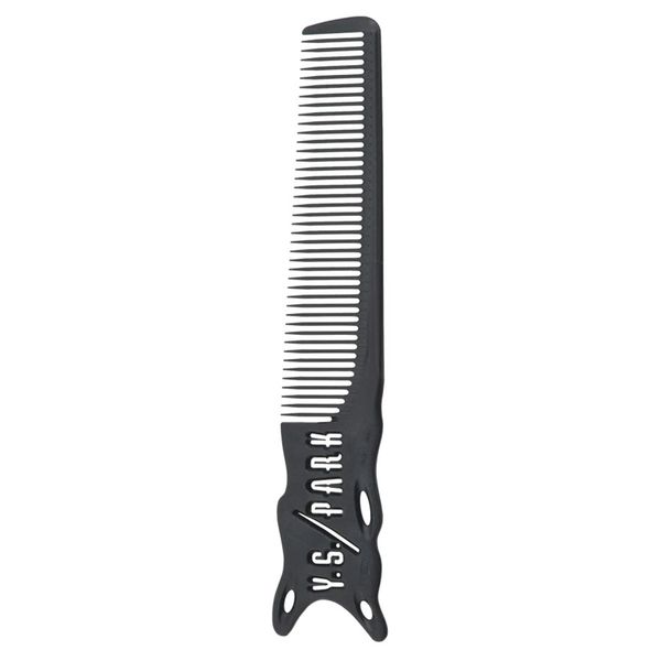 Pánsky hrebeň Y.S. PARK Barber comb YS-209 - čierny
