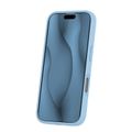 Tenké silikónové puzdro Mag pre iPhone 16 6,1" svetlomodré