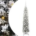 vidaXL Umelý vianočný stromček Zelená 180 cm PVC, oceľ a plast