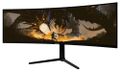 AROZZI NOVA herní monitor 49" 49TUW165 Black/ LED/ 5120x1440/ 165Hz/ VA/ 3000:1/ 1ms/ 2xHDMI/ DP/ USB-C/ černý LED monitor, herní, zakrivený, 49", VA, 5120×1440, 32:9, 1ms, 165Hz, 2× HDMI, DisplayPort, USB-C, 2× USB, repro, cerný, en. tr. F