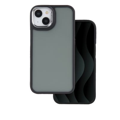 Puzdro Crystal Black pre Samsung Galaxy S25 Plus sivé