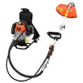 vidaXL Krovinorez s batohovým dizajnom, oranžový 52 cm3 1,45 kW