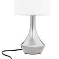 vidaXL Stolové lampy 2 ks, dotykové tlačidlo, biele E14