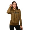 Dámska Mikina Athlete Military Green - GymBeam, veľkosť S, 65% bavlna, 35% polyester