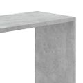 vidaXL Knižnica 5 políc betónovosivá 80,5x23,5x162,5cm kompozit. drevo