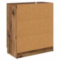 vidaXL Komody 2 ks Staré drevo 60 x 30 x 70 cm Kompozitné drevo