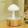 Zvlhčovač/difuzér T-Phox s lampou rain cloud biela