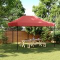 vidaXL Párty stan 279 x 410 x 315 cm Vínovo červená Oxfordská látka