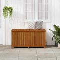 vidaXL Záhradný úložný box 150x80x75 cm akáciový masív